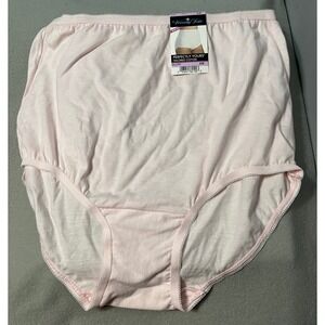 Vanity Fair Perfectly Yours Tailored Cotton Brief Panty Ballet Pink Size 6M‎